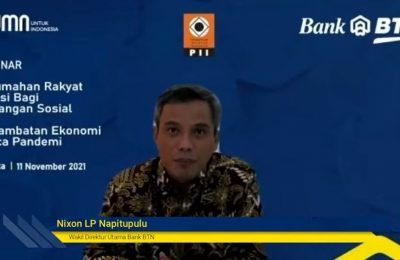 Webinar Bank Tabungan Negara. (Ist)