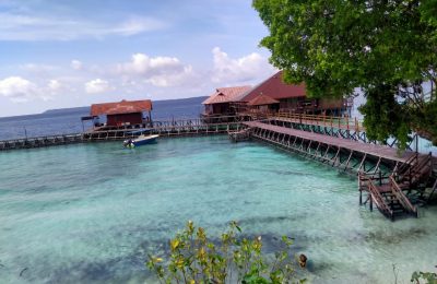 Keindahan Pulau Maratua di Kabupaten Berau. (NR)