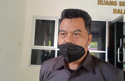 Ketua Badan Pembentukan Peraturan Daerah (Bapemperda) DPRD Paser, Hamransyah. (TBS)