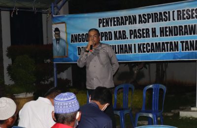 Reset Hendrawan Putra, Ketua Komisi I DPRD Kabupaten Paser. (TBS)