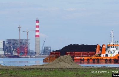PLTU Teluk Sepang di Bengkulu. (Foto courtesy: Trend Asia)