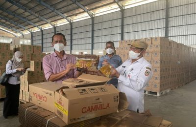 Dinas Perdagangan Kalimantan Selatan kembali menginspeksi pasar tradisional untuk memantau ketersediaan bahan pokok. (Ist)