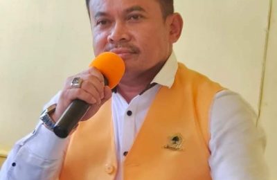 Ketua Fraksi Partai Golkar ini, Andi Yusuf. (ESY)