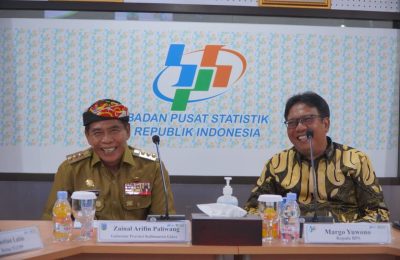 Audensi Pemprov Kaltara denken BPS. (Ist)
