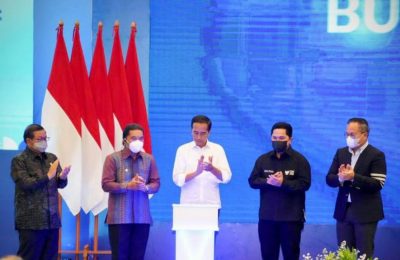 Presiden Jokowi membuka BUMN Startup Day, Senin, 26 September 2022. (Twitter/@erickthohir)