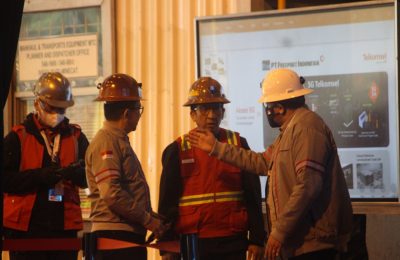 Penerapan teknologi 5G Underground Smart Mining pertama di Asia Tenggara. (Ist)