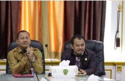 Ketua Komisi I DPRD Kabupaten PPU Andi Yusuf (Kanan). (ESY)