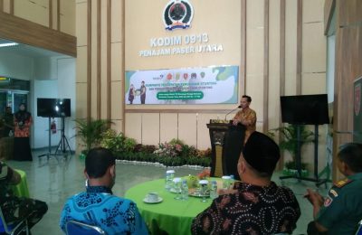 Kamis 29 September 2022 Kapolres PPU, Kajari PPU dan Dandim 0913 PPU dikukuhkan menjadi Bapak Asuh Stunting.(ESY)
