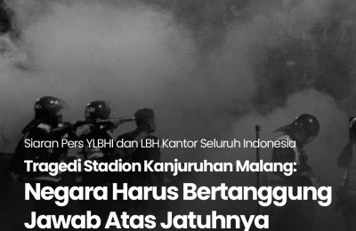 YLBHI dan LBH Seluruh Indonesia menuntut negara harus bertanggungjawab. (Ist)