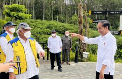 Presiden Joko Widodo kembali mengunjungi IKN Nusantara. (Ist)