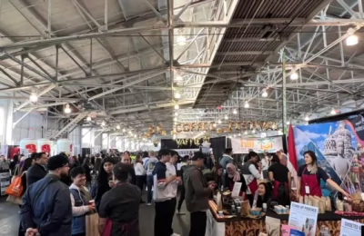 Suasana San Francisco Coffee Festival 2022. (Foto: koleksi pribadi /Beaneka dan Bimo)