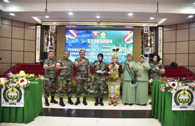 Syukuran Kowad di Kodam VI Mulwarman. (Ist)