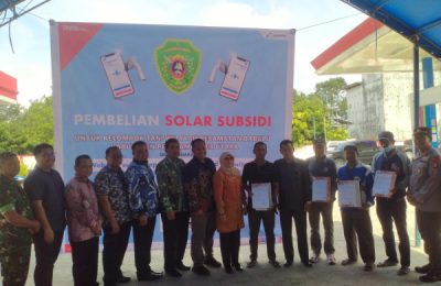 BBM Bersubsidi kini bisa dinikmati Petani di Kecamatan Babulu. (Ist)