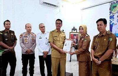 Tujuh Desa di Muara Teweh meraih penghargaan. (Ist)