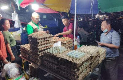 Pemantauan Sembako di Palangka Raya. (Ist)