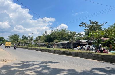 Kondisi jalan di Provinsi Kalimantan Selatan. (Ist)