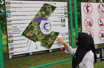 Embung Kebun Raya Banua. (Ist)