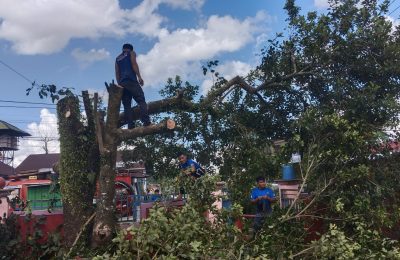 Pemanfaatan Layanan Kedaruratan membuat petugas cepak turun ke lapangan. (Ist)