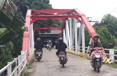 Jembatan Lampihong di Kabupaten Balangan. (Ist)