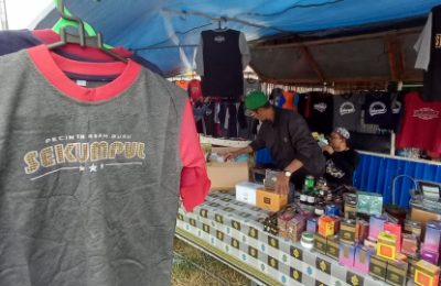 Sejumlah pelaku ekonomi kreatif mulai bermunculan untuk menjual produknya. (Ist)