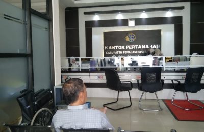 Kantor BPN Kabupaten PPU. (Ist)