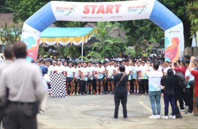 Kegiatan Bor-Neo Run 2023 yang dilaksanakan di lingkungan kantor PHM. (Ist)