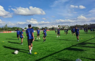 Skuad Pesut Etam telah jalani latihan bersama. (Ist)