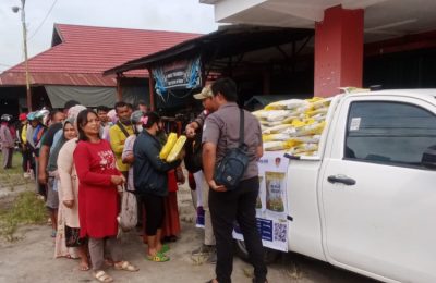 Intervensi pasar di Kabupaten Katingan untuk mendorong stabilisasi harga khususnya komoditas beras. (Ist)