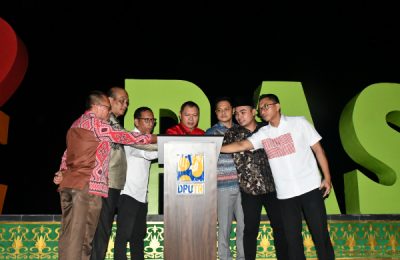 Peresmian Taman Siring Kandilo. (Ist)