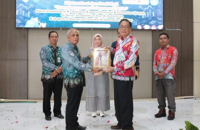 Disdik Kabupaten Kapuas melakukan Studi Kaji Pelayanan Publik ke Disdikbud Kabuapten Balangan. (Ist)