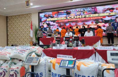 Pelaku penyimpangan distribusi Operasi Pasar ditangkap. (Ist)