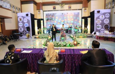 Grand final pemilihan Putra Putri Pariwisata Kabupaten HSU. (Ist)