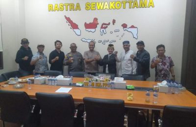 AMPP menyambangi kantor Polres Penajam Paser Utara (PPU). (Ist)