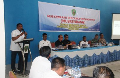 Bupati PPU, Hamdam Pongrewa menghadiri Musrembang Kecamatan Babulu. (Ist)