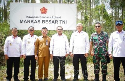 Kunjungan kerja Tim Kemenko Polhukam RI Bidang Pertahanan. (Ist)