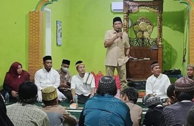 Bupati PPU menghadiri peringatan Isra Mi'raj Nabi Muhammad SAW di Desa Api-api. (Ist)