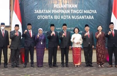 Pelantikan Deputi di OIKN. (Ist)