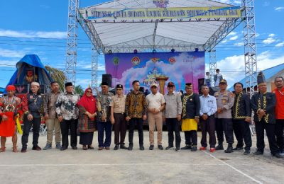 Festival Ungan Berayak bertajuk “Milenial Cinta Budaya Untuk Kejayaan Bhineka Tunggal Ika”. (Ist)