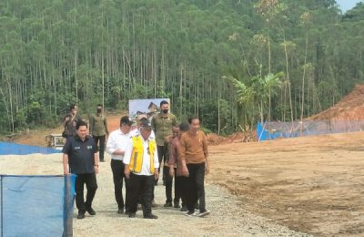 Presiden Joko Widodo mengunjungi IKN Nusantara. (Ist)