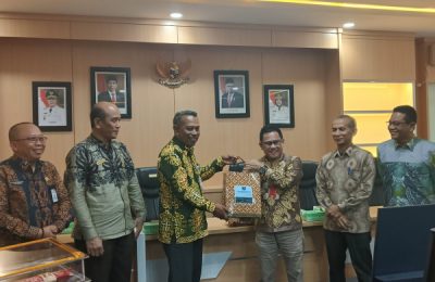 Pemkab Balangan melakukan koordinasi dengan Pemkab Paser. (Ist)