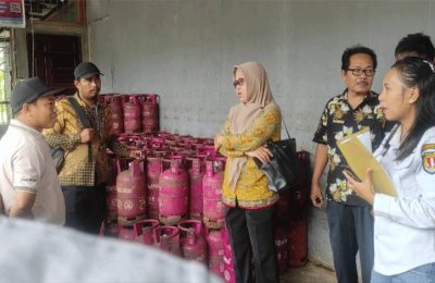 Monitoring harga di sejumlah pangkapan dan pengecer gas elpiji. (Ist)
