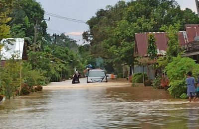Banjir di Kabupaten Balangan. (Ist)