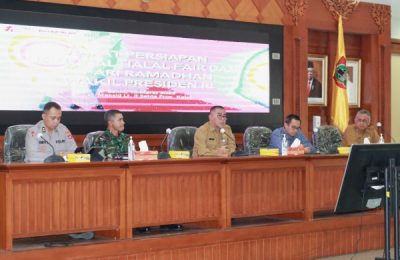 Rapat Koordinasi Persiapan Nasional Halal Fair dan Safari Ramadan Wakil Presiden Republik Indonesia. (Ist)
