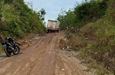 Kondisi Jalan Gersik-Jenebora. (Ist)