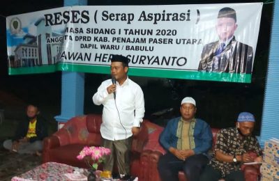 Wakil Ketua Komisi I DPRD Kabupaten PPU, Irawan Heru Suryanto. (Ist)