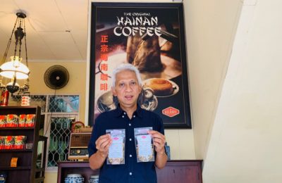 Didin Hamid, pemilik Warung Kopi Nusantara yang ada di Balikpapan. (Ist)