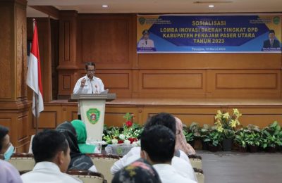 Sosialisasi Lomba INOVDA se-Kabupaten PPU. (Ist)