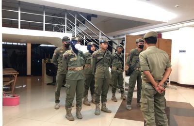 Personil dari Satuan Polisi Pamong Praja (Satpol PP) Kabupaten Penajam Paser Utara (PPU). (Ist)