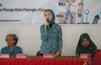 Ketua TP PKK Kota Palangka Raya Avina Fairid Naparin. (Ist)