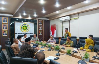 Koordinasi perihal lalu lintas ternak terutama sapi antar pulau menjelang Hari Besar Keagamaan Nasional (HBKN). (Ist)